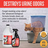 Tough Stuff® Cat Urine Odor & Stain Eliminator, Original, 1 Gallon Bottle (HOSP128CUR) 1 Gallon Bottle
