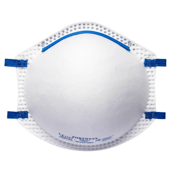 Portwest® N95 Cup Respirator, White, Size  (P200WHR) Pack of 20