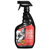Tough Stuff® Cat Urine Odor & Stain Eliminator, Original, 32oz, 12/Case (HOSP32CUR-CS) Case of 12