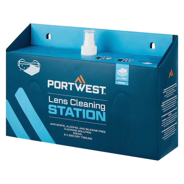 Portwest® Lens Cleaning Station, White, Size  (PA02WHR) Each
