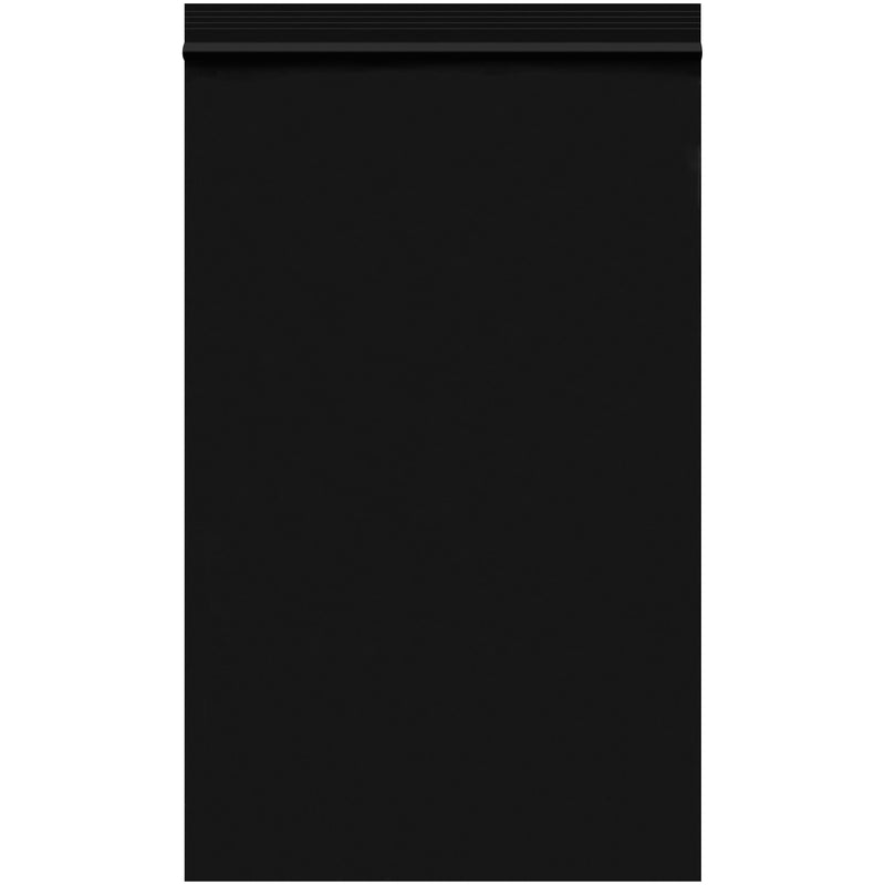 5 x 8" - 2 Mil Black Reclosable Poly Bags, Case Of 1000 Case Of 1000