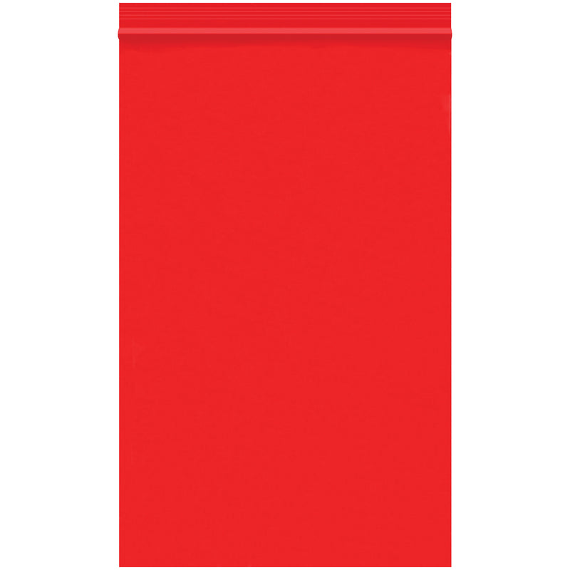 5 x 8" - 2 Mil Red Reclosable Poly Bags (PB3585R) Case Of 1000
