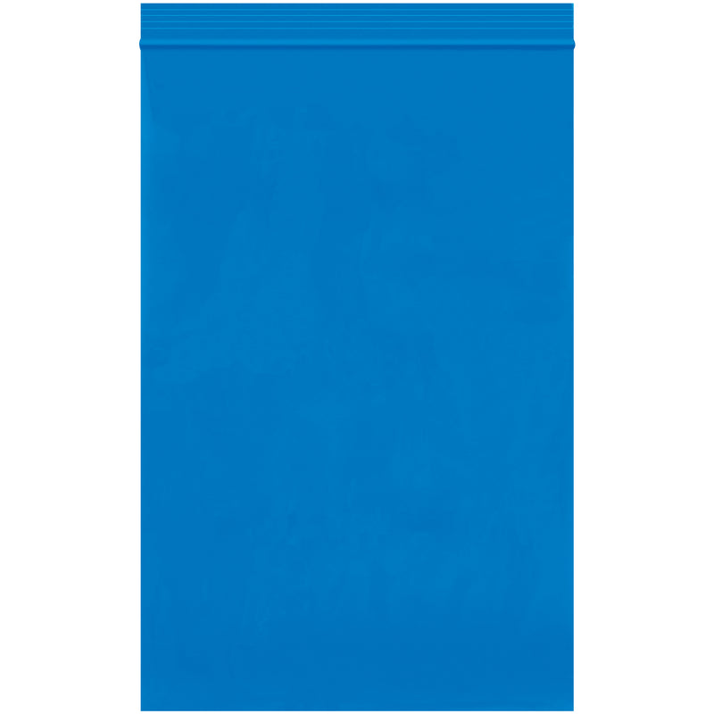 6 x 9" - 2 Mil Blue Reclosable Poly Bags, Case Of 1000 Case Of 1000