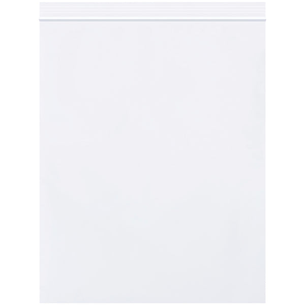 8 x 10" - 2 Mil White Reclosable Poly Bags, Case Of 1000 Case Of 1000