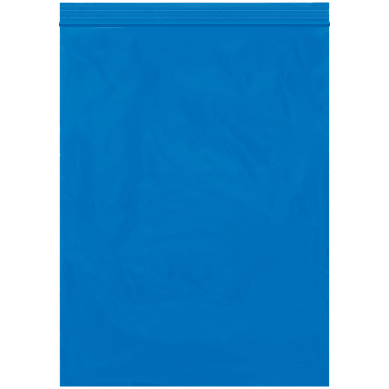 9 x 12" - 2 Mil Blue Reclosable Poly Bags, Case Of 1000 Case Of 1000