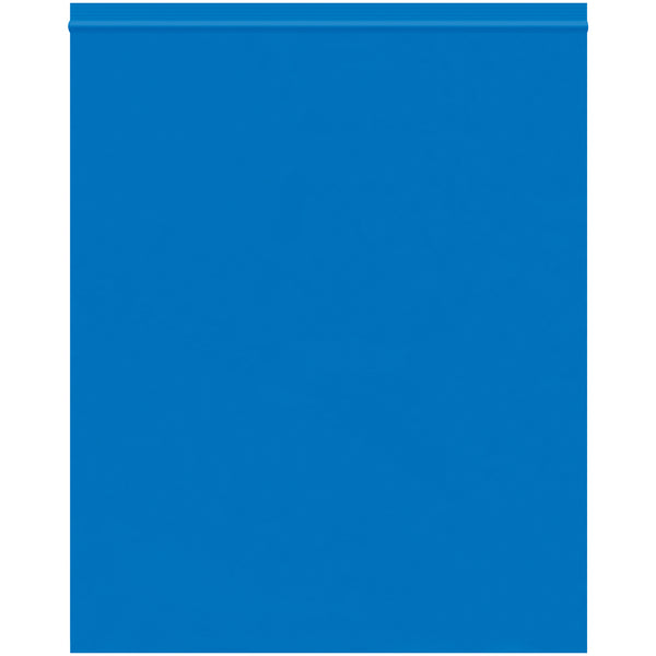 10 x 12" - 2 Mil Blue Reclosable Poly Bags (PB3655BL) Case Of 1000
