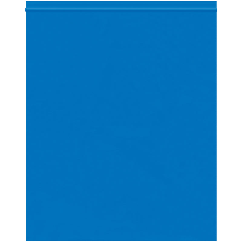 10 x 12" - 2 Mil Blue Reclosable Poly Bags (PB3655BL) Case Of 1000