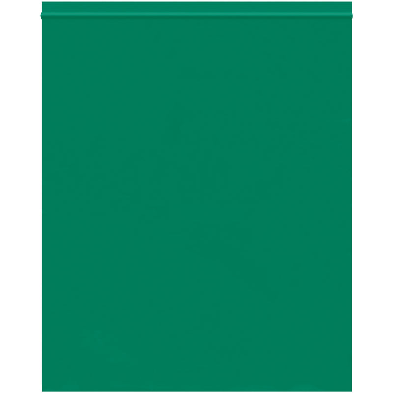 10 x 12" - 2 Mil Green Reclosable Poly Bags (PB3655G) Case Of 1000
