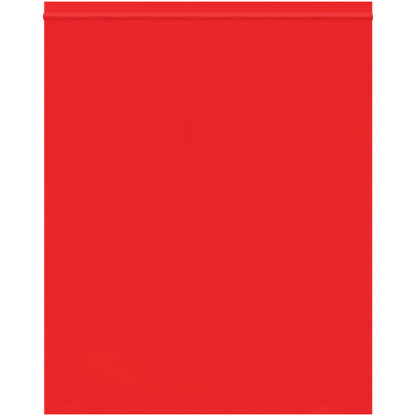 10 x 12" - 2 Mil Red Reclosable Poly Bags (PB3655R) Case Of 1000