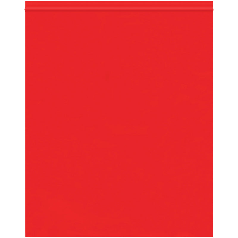 10 x 12" - 2 Mil Red Reclosable Poly Bags (PB3655R) Case Of 1000
