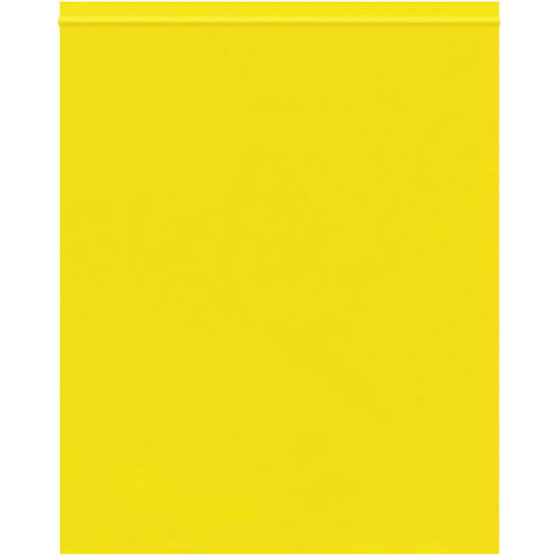 10 x 12" - 2 Mil Yellow Reclosable Poly Bags (PB3655Y) Case Of 1000