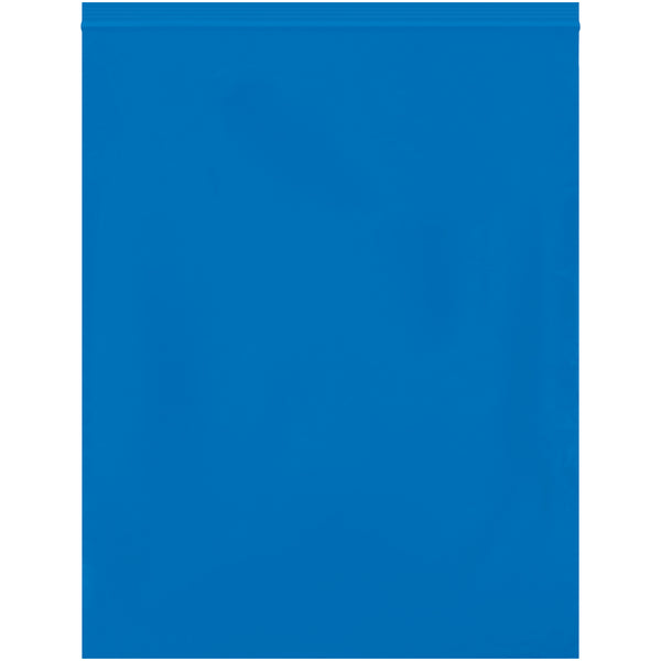 12 x 15" - 2 Mil Blue Reclosable Poly Bags (PB3670BL) Case Of 1000