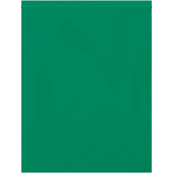 12 x 15" - 2 Mil Green Reclosable Poly Bags (PB3670G) Case Of 1000