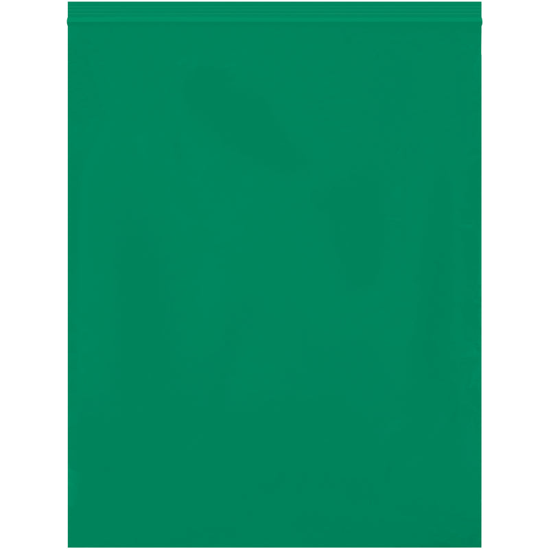 12 x 15" - 2 Mil Green Reclosable Poly Bags (PB3670G) Case Of 1000