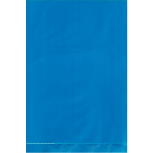 4 x 6" - 2 Mil Blue Flat Poly Bags, Case Of 1000 Case Of 1000