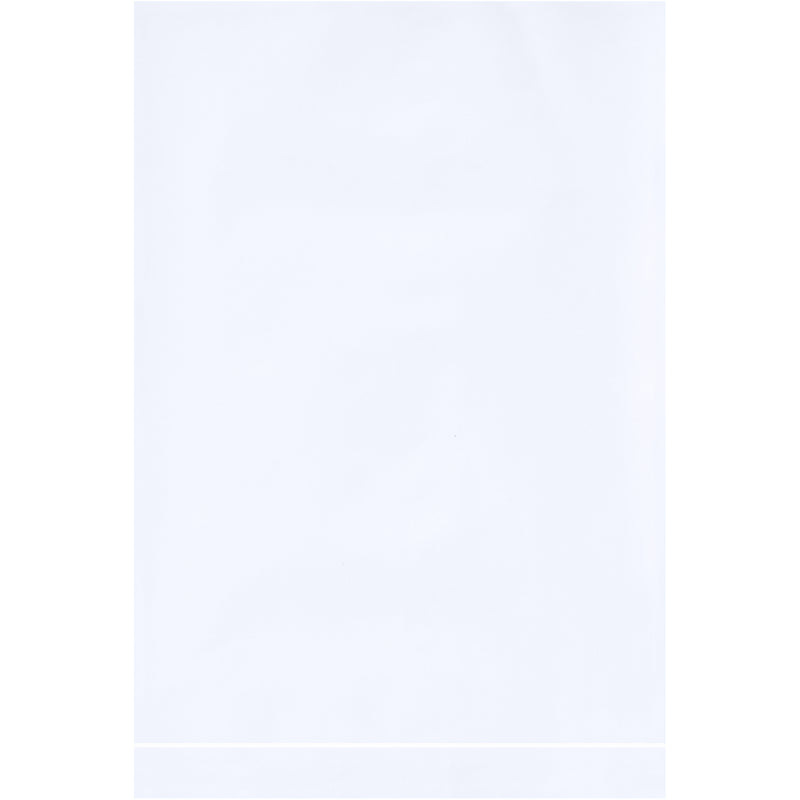 4 x 6" - 2 Mil White Flat Poly Bags, Case Of 1000 Case Of 1000