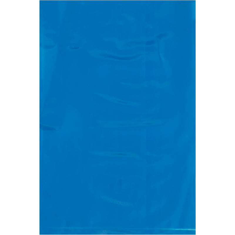 6 x 9" - 2 Mil Blue Flat Poly Bags, Case Of 1000 Case Of 1000