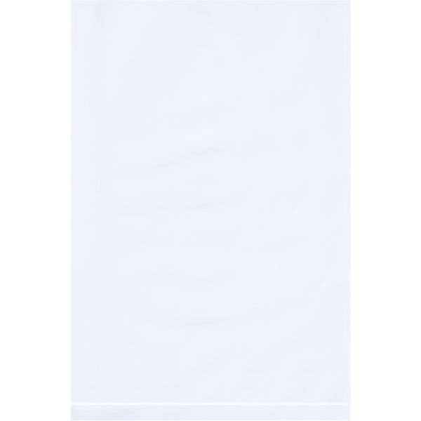 6 x 9" - 2 Mil White Flat Poly Bags, Case Of 1000 Case Of 1000