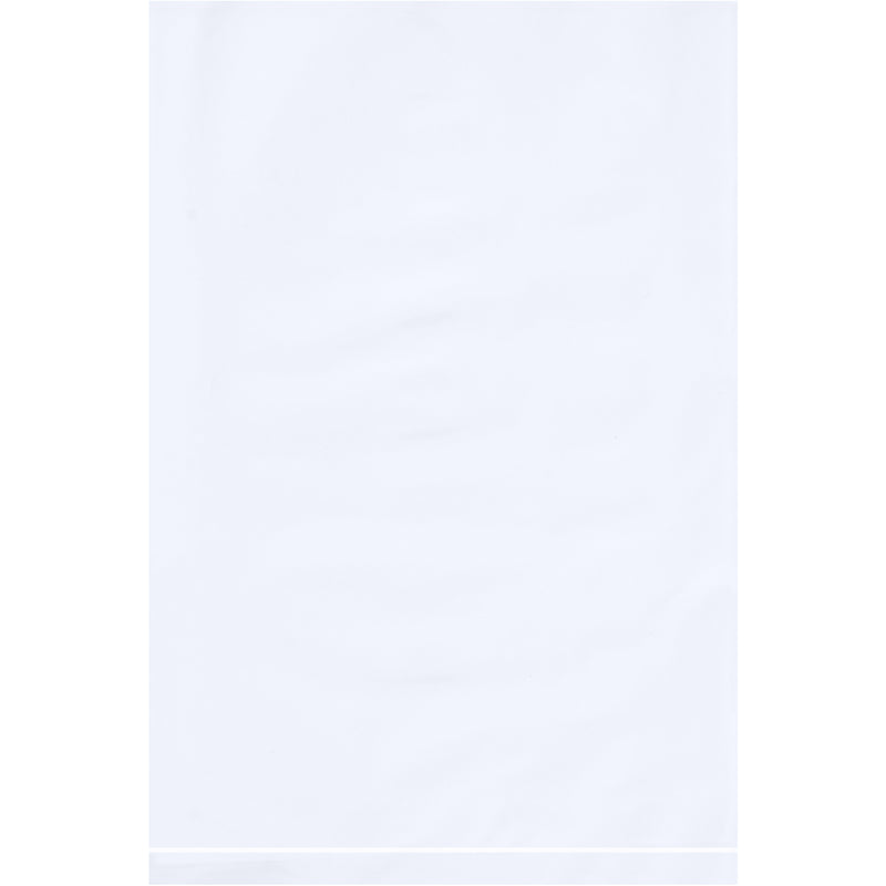 6 x 9" - 2 Mil White Flat Poly Bags, Case Of 1000 Case Of 1000