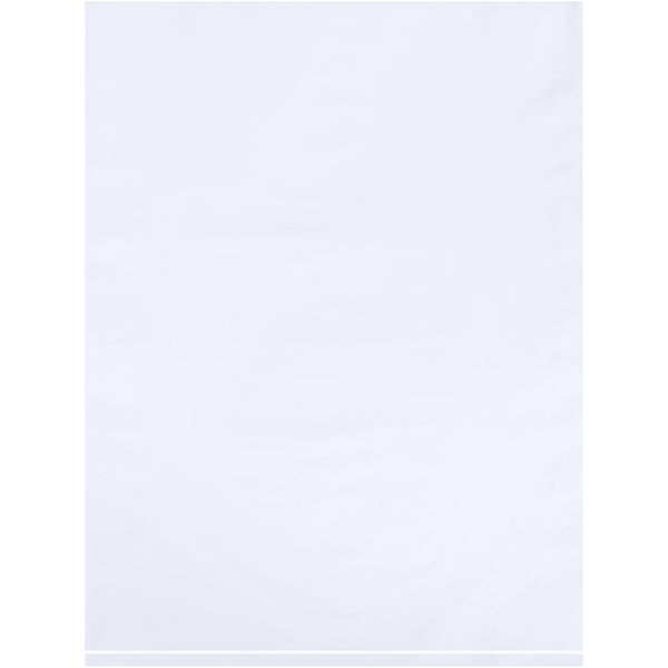 9 x 12" - 2 Mil White Flat Poly Bags, Case Of 1000 Case Of 1000