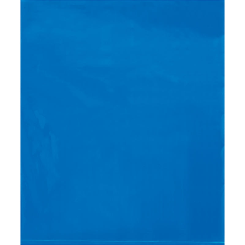 15 x 18" - 2 Mil Blue Flat Poly Bags, Case Of 1000 Case Of 1000