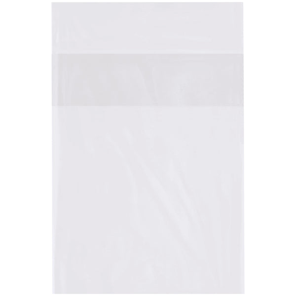 5 x 7" - 1 Mil Flap Lock Poly Bags, Case Of 2000 Case Of 2000