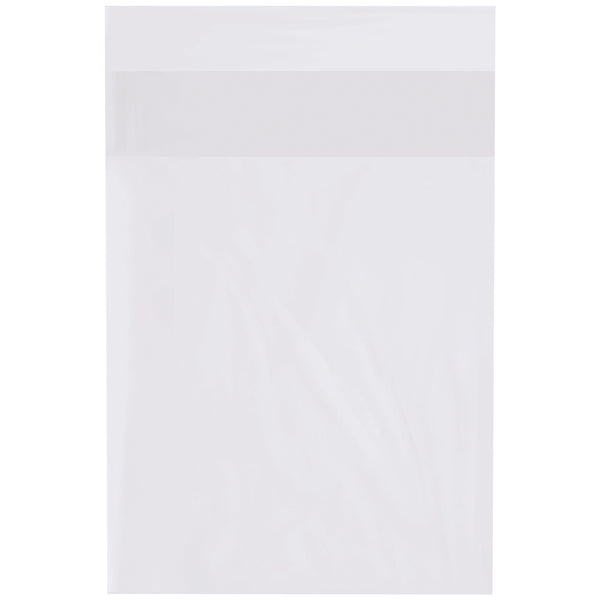 12 x 16" - 2 Mil Flap Lock Poly Bags (PBFL121602) Case Of 1000