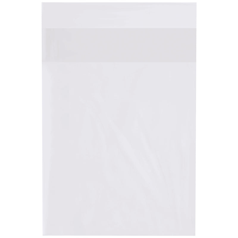 14 x 18" - 2 Mil Flap Lock Poly Bags (PBFL141802) Case Of 1000