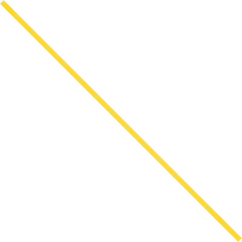 10 x 5/32" Yellow Paper Twist Ties (PBT10Y) Case Of 2000