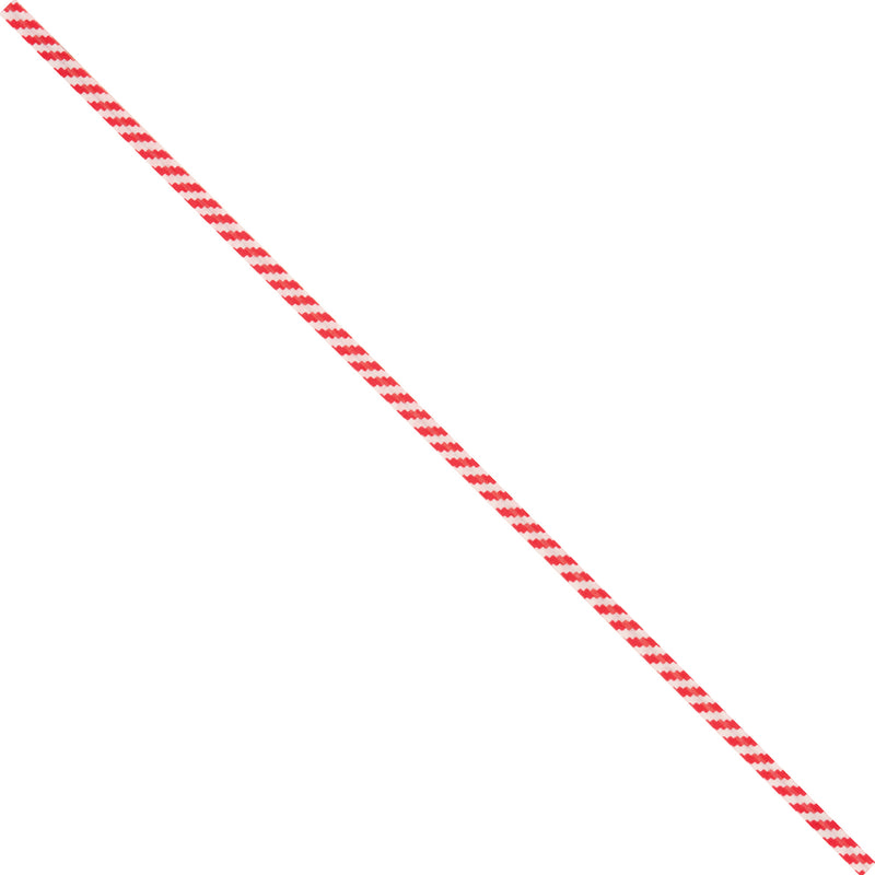 12 x 5/32" Red Candy Stripe Paper Twist Ties (PBT12CS) Case Of 2000