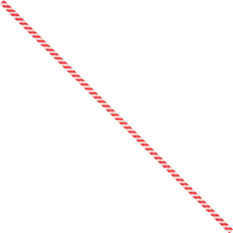 4 x 5/32" Red Candy Stripe Paper Twist Ties, Case Of 2000 Case Of 2000