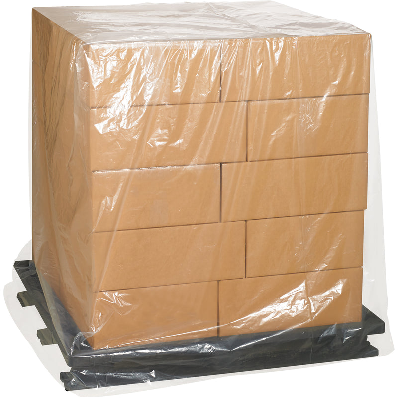 51 x 49 x 73"  - 2 Mil Clear Pallet Covers, Case Of 50 Case Of 50