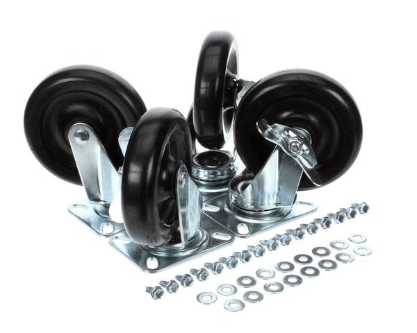PERLICK 57784 CASTER KIT, SET OF 4, 6 1/8 (PE57784) Each