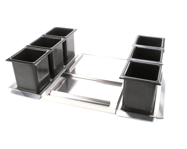 PERLICK BW6-24R ICE CHEST BOTTLE WELLS, 6, TS (PEBW6-24R) Each