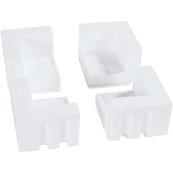 4 7/8 x 4 x 3 1/4" Foam Corners (PF202) Case Of 320