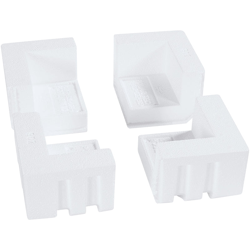 4 7/8 x 4 x 3 1/4" Foam Corners (PF202) Case Of 320
