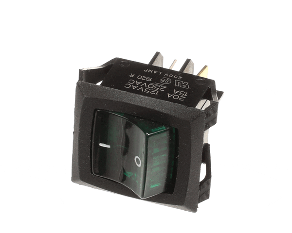 PERFECT FRY 83554 SWITCH, ROCKER 250VAC GREEN (PFC83554) Each