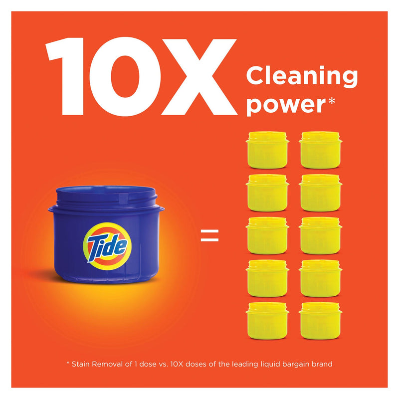 Tide Liquid Laundry Detergent, Original Scent, 10 oz. Bottle (6 Loads), 12/Case, 70 Loads Total (PGC00471) Case of 12