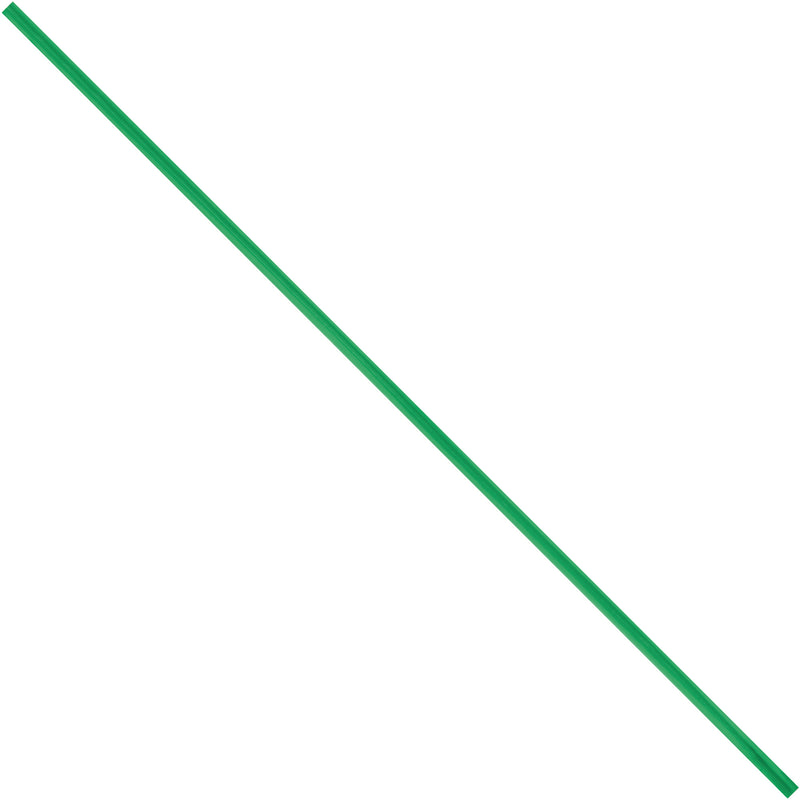 10 x 5/32" Green Plastic Twist Ties (PLT10G) Case Of 2000
