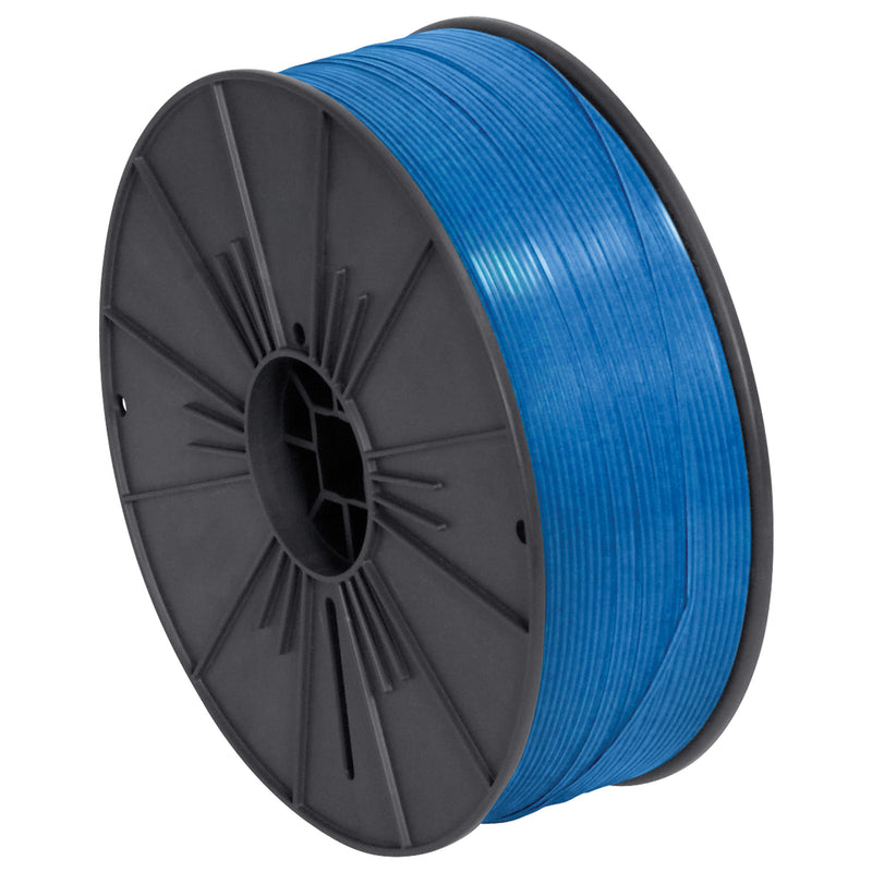 5/32" x 7000' Blue Plastic Twist Tie Spool, Each Each