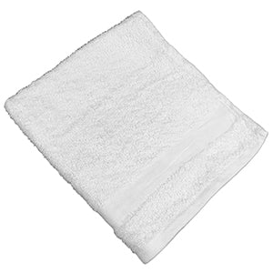 Arkwright Home Plus Crescent Hand Towel 16x27 White (24/Pack) (P-PLUS-1627-3) 24/PK