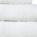 Hospeco® Plus Crescent Bath Towel 24x48 White, 120/Bale (HOSPLUS-2448-8) Bale of 120