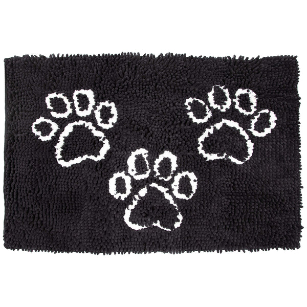 Arkwright Home Perro & Gato Pet Mat 20x31 Paw Print Black (PNP-PM20X31-BLK) 1/EA