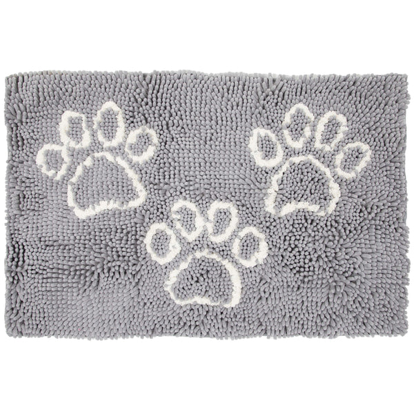 Arkwright Home Perro & Gato Pet Mat 26x35 Paw Print Grey (PNP-PM26X35-GRY) 1/EA