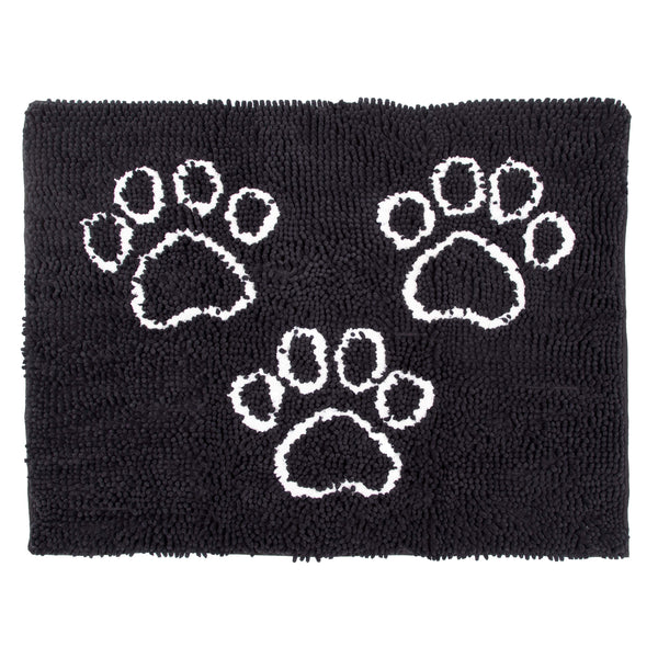 Arkwright Home Perro & Gato Pet Mat 26x35 Paw Print Black (PNP-PM26X35-BLK) 1/EA