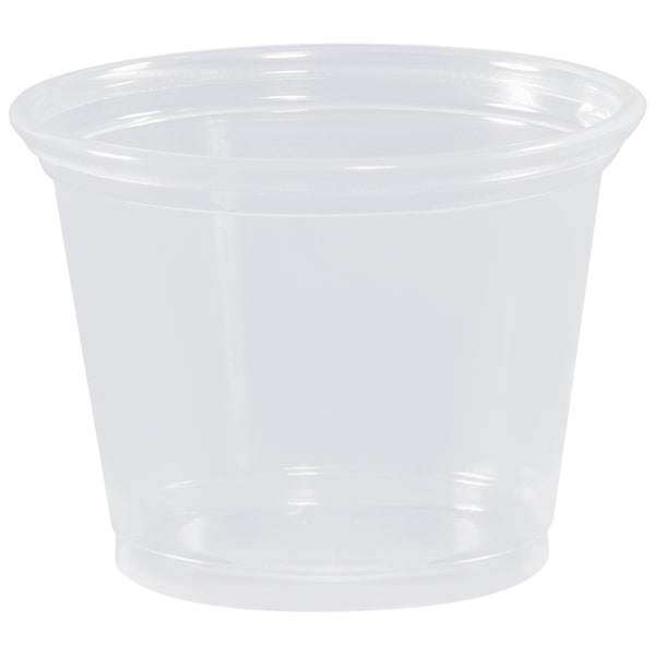 Plastic Portion Cups - 1 oz., Case Of 2500 Case Of 2500