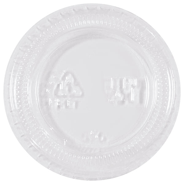 Plastic Portion Cup Lids -  1 oz., Case Of 2500 Case Of 2500