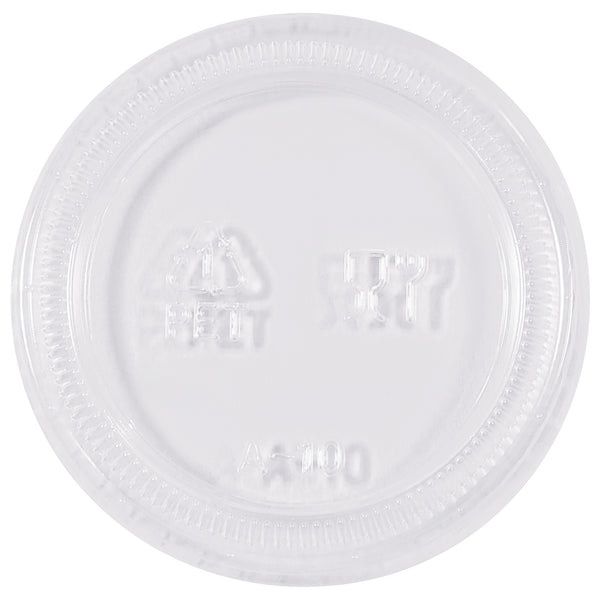 Plastic Portion Cup Lids - 2 oz., Case Of 2500 Case Of 2500