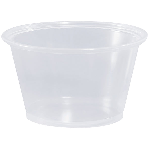 Plastic Portion Cups - 4 oz., Case Of 2500 Case Of 2500