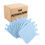 Hospeco® Cooks Linen Pot Holder 7x7 Blue, 12/Pack (HOSPOT-BLUE) Pack of 12